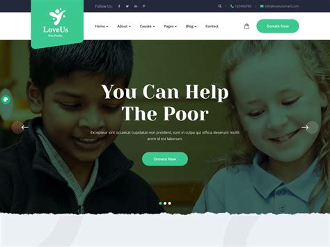 wordpress charity theme.